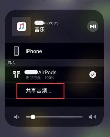 武穴苹果14音频维修点分享iPhone14音频共享设置方法 