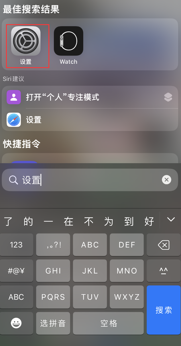 武穴苹果手机维修分享：iPhone 找不到“设置”或“App Store”怎么办？ 